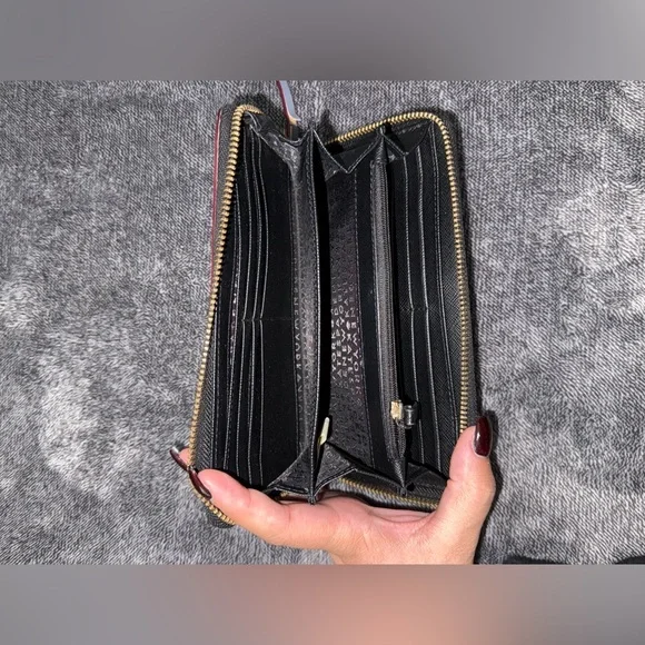 Kate Spade Pink and Blue Wallet - Picture 6 of 9